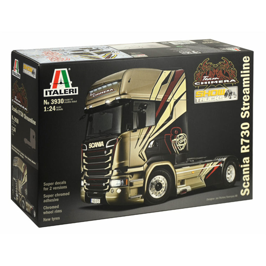 Italeri 1-3930 - ITALERI 1/24 SCANIA R730 STREAMLINE "CHIMERA