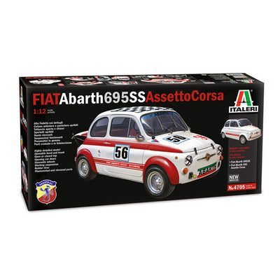 Italeri 1-4705 - ITALERI 1/12 **FIAT ABARTH 695SS CORSICA RALLY
