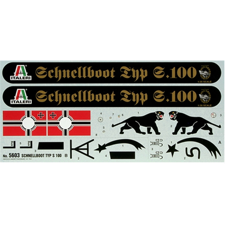 ITALERI 1/35 SCHNELLBOOTE S100 PRM EDTN