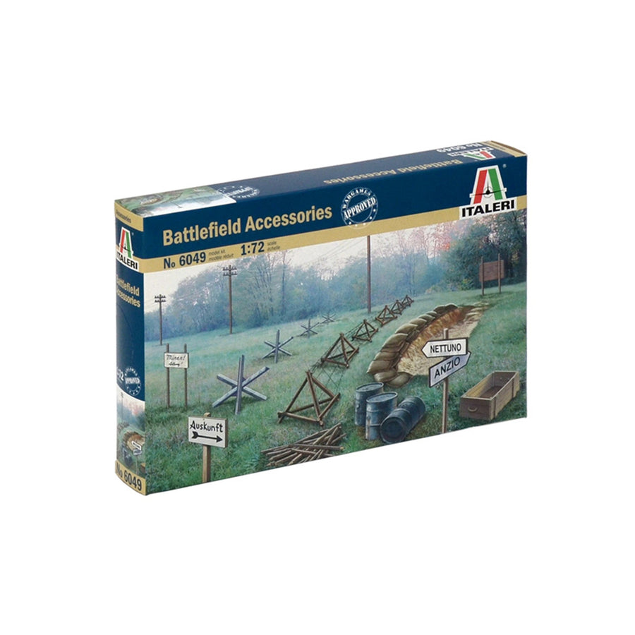 Italeri 1-6049 - ITALERI 1/72 ZUBEHÖR ZWEITER WELTKRIEG