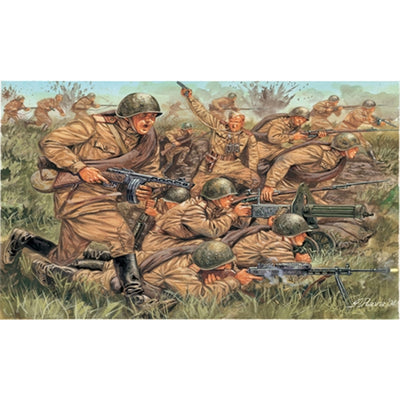 Italeri 1-6057 - ITALERI 1/72 WK II RUSSISCHE INFANTERIE