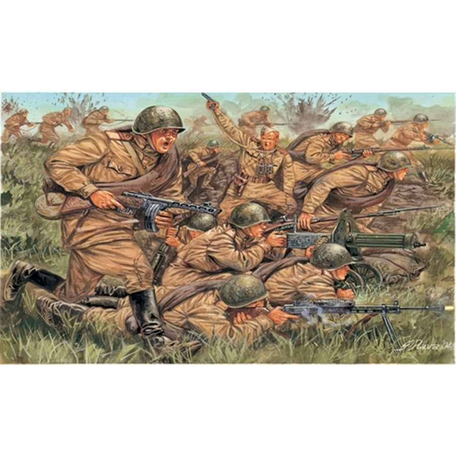 Italeri 1-6057 - ITALERI 1/72 WK II RUSSISCHE INFANTERIE