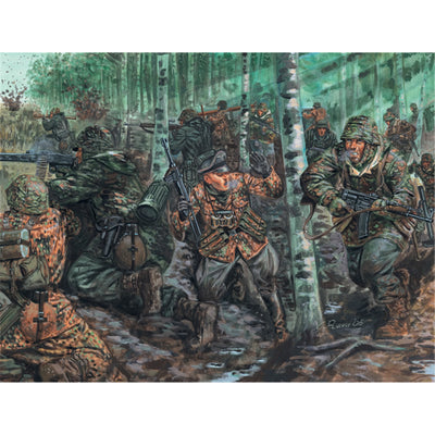 Italeri 1-6068 - ITALERI 1/72 GERMAN ELITE TROOPS