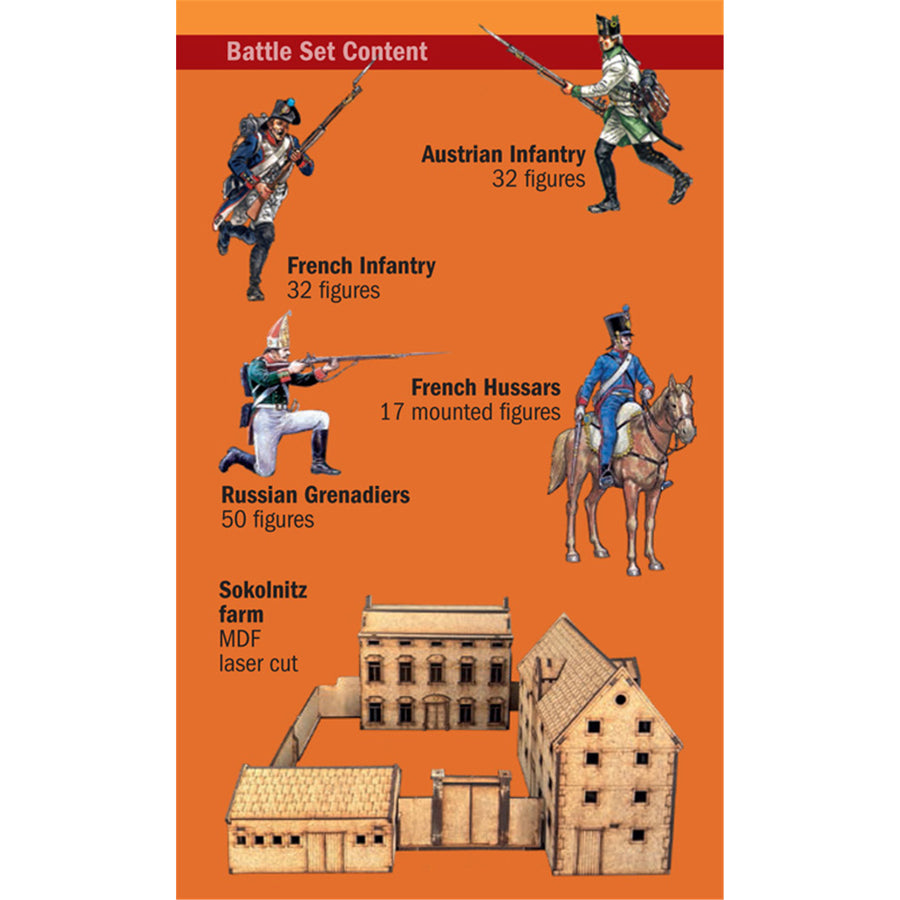 Italeri 1-6071 - ITALERI 1/72 Austerlitz1805 Fighting for Sokolnitz
