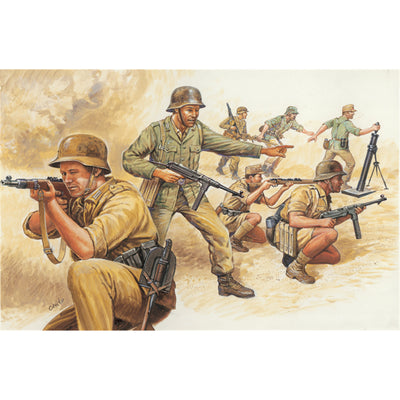 Italeri 1-6076 - ITALERI 1/72 WWII AFRIKA CORPS