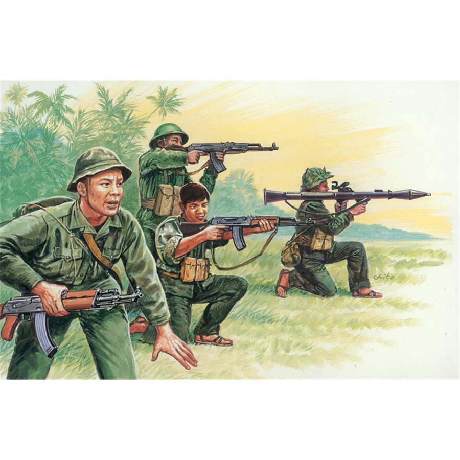 Italeri 1-6079 - ITALERI 1/72 VIETNAMESISCHE ARMEE/VIETKONG
