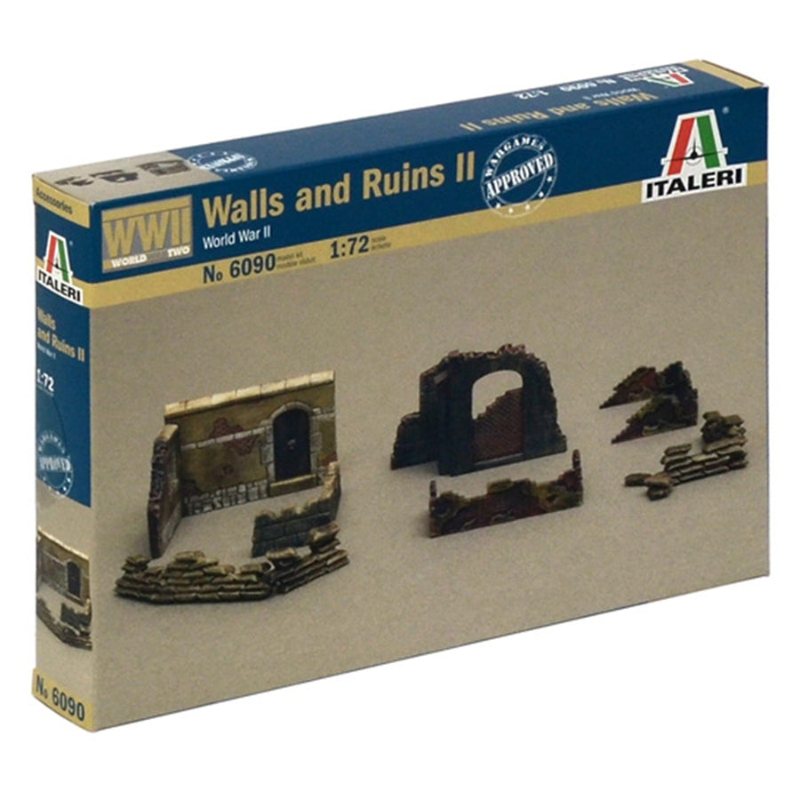 Italeri 1-6090 - ITALERI 1/72 MAUERN & RUINEN VERS.2