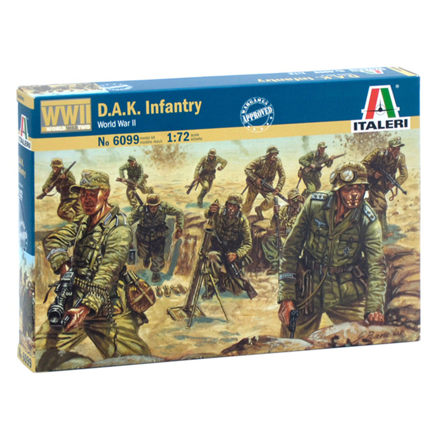Italeri 1-6099 - ITALERI 1/72 2. WK DEUTSCHES AFRIKAKORPS