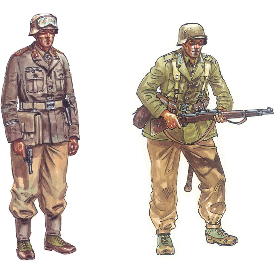 Italeri 1-6099 - ITALERI 1/72 2. WK DEUTSCHES AFRIKAKORPS