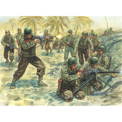Italeri 1-6120 - ITALERI 1/72 2ND WW AMERICAN INFANTRY