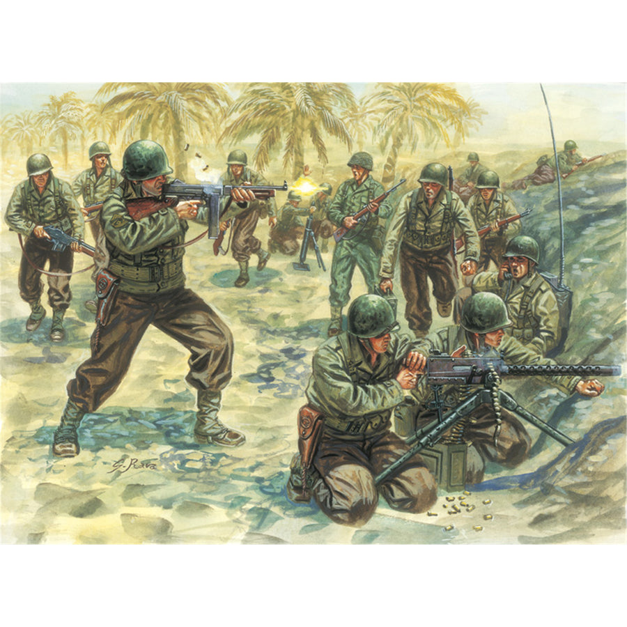 Italeri 1-6120 - ITALERI 1/72 2. WK AMERIKANISCHE INFANTERIE