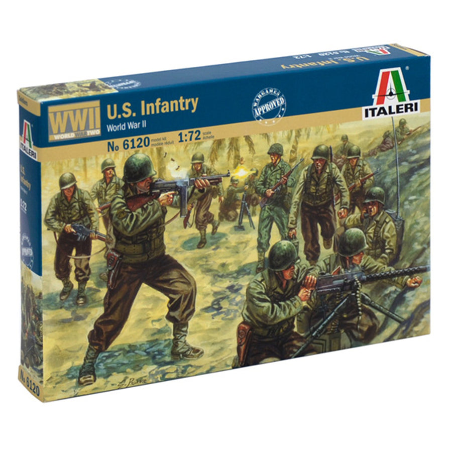 Italeri 1-6120 - ITALERI 1/72 2. WK AMERIKANISCHE INFANTERIE