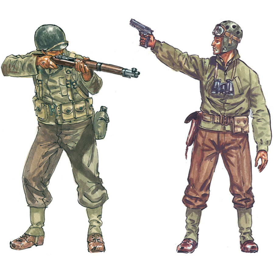 Italeri 1-6120 - ITALERI 1/72 2. WK AMERIKANISCHE INFANTERIE