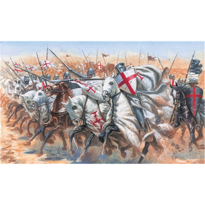 Italeri 1-6125 - ITALERI 1/72 MEDIEVAL TEMPLAR KNIGHTS