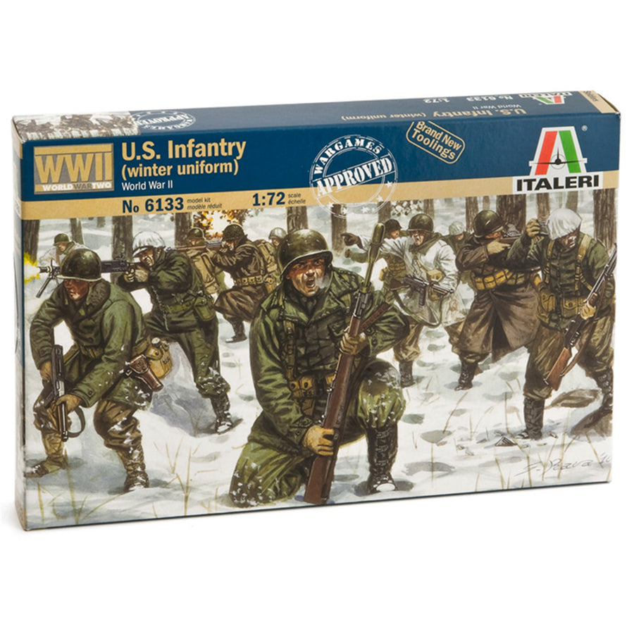 Italeri 1-6133 - ITALERI 1/72 US-INFANTERIE ZWEITER WELTKRIEG (WINTERUNIFORM)