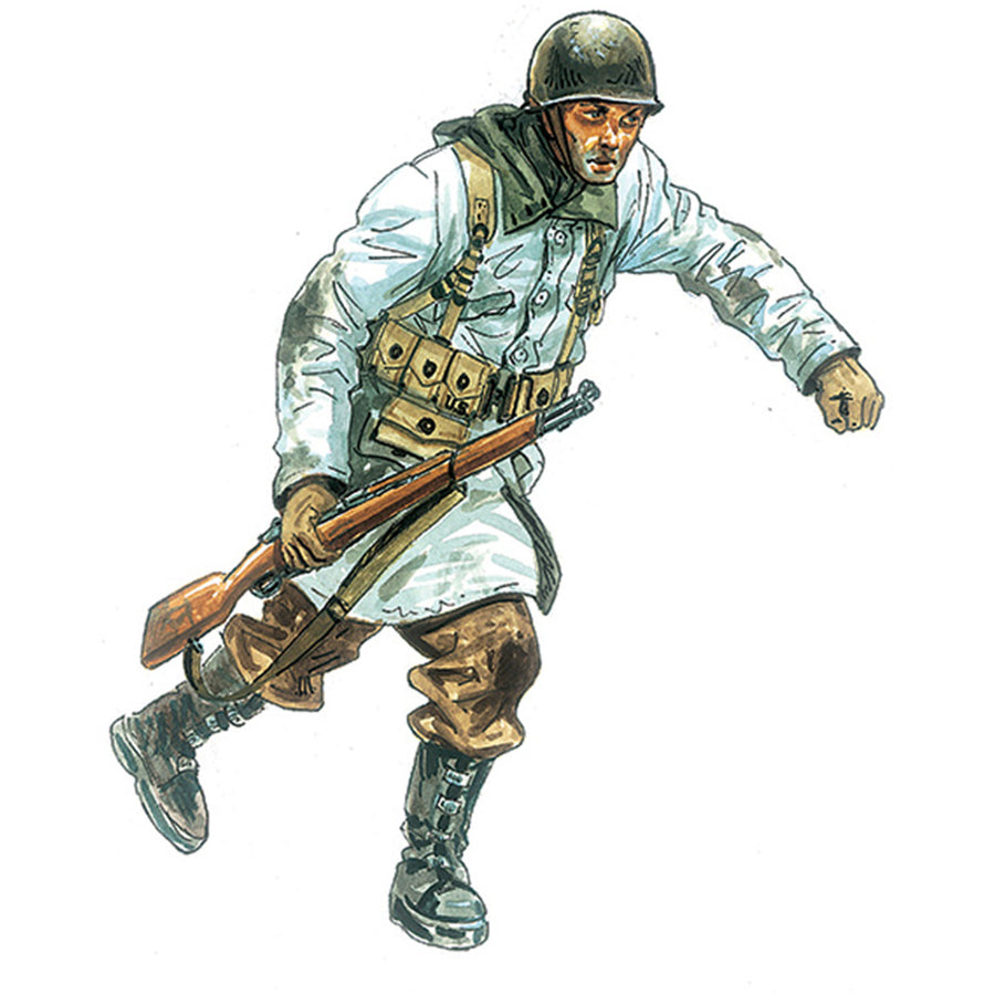 Italeri 1-6133 - ITALERI 1/72 US-INFANTERIE ZWEITER WELTKRIEG (WINTERUNIFORM)