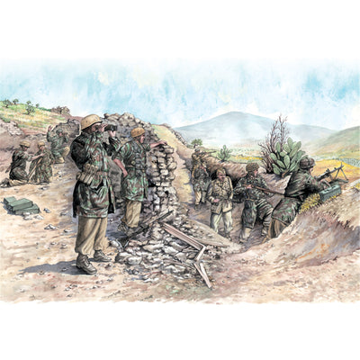 Italeri 1-6134 - ITALERI 1/72 2ND WW GERMAN PARATROOPERS (TROPICAL)