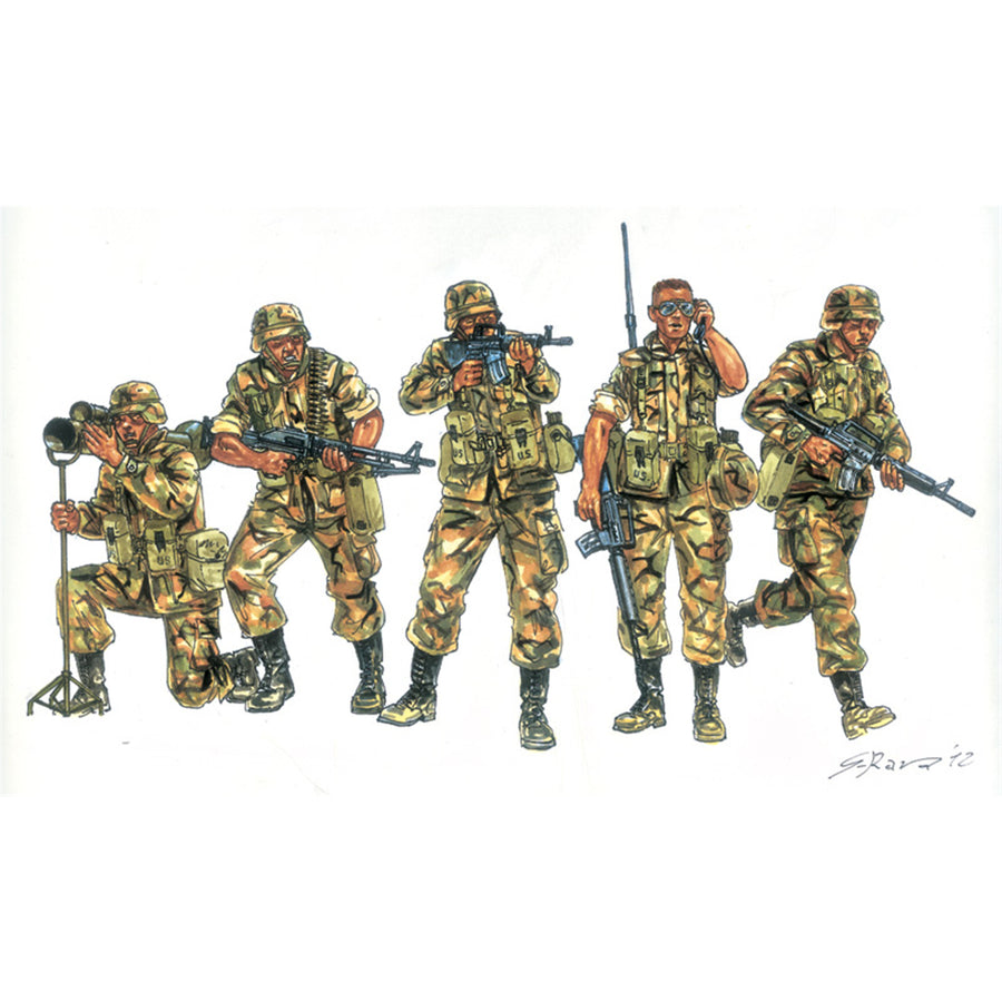 ITALERI 1/72 U.S. INFANTRY 90'S