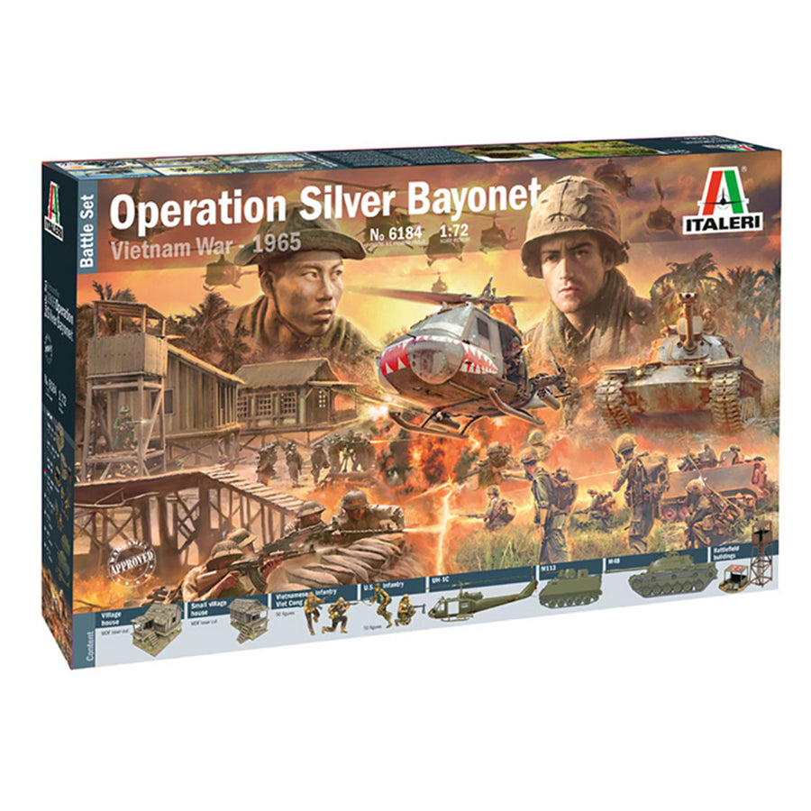 Italeri 1-6184 - ITALERI 1/72 VIETNAM WAR'65: OPTN SILVER STAR