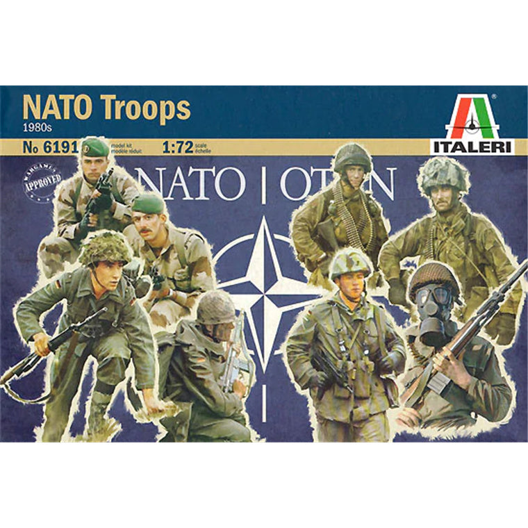 Italeri 1-6191 - ITALERI 1/72 NATO-TRUPPEN 1980er Jahre