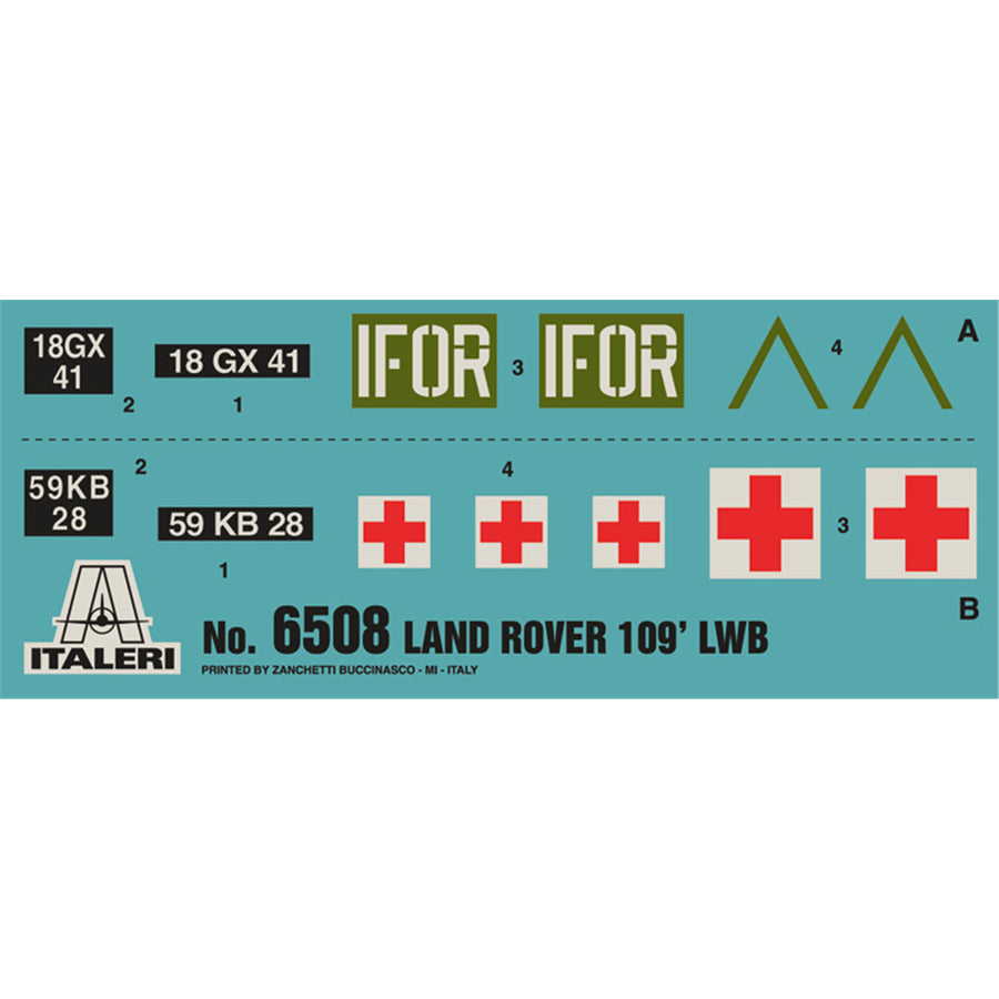 Italeri 1-6508 - ITALERI 1/35 LANDROVER 109' LWB