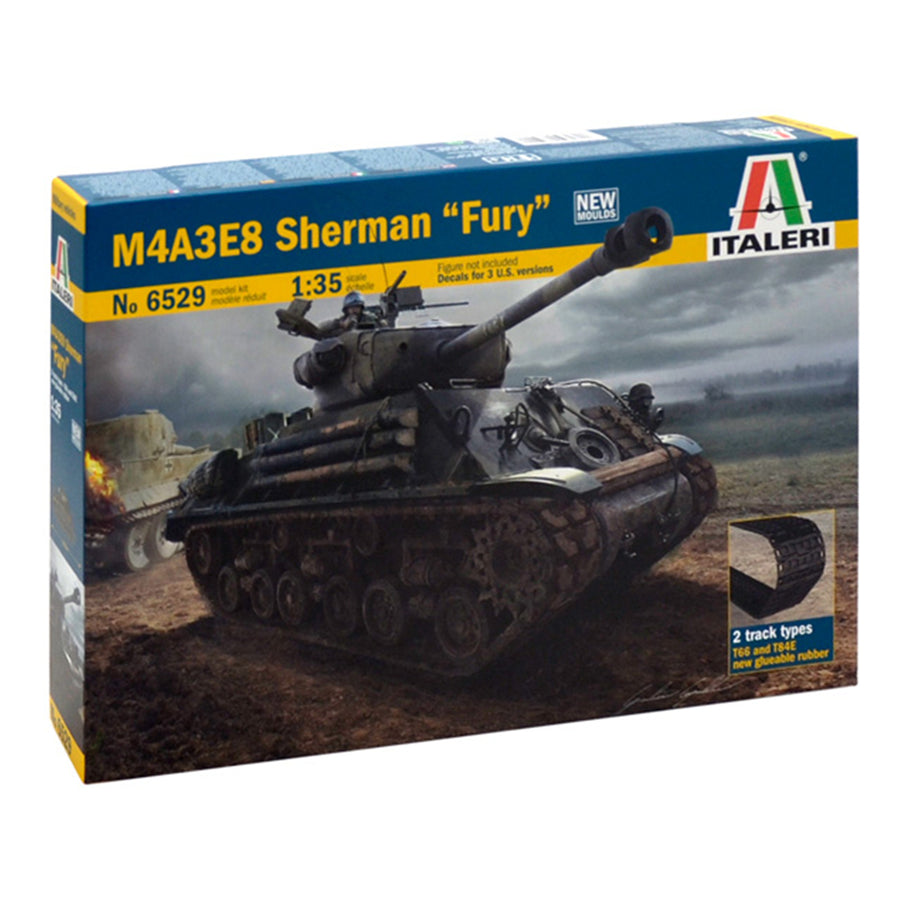 ITALERI 1/35 M4A3E8 SHERMAN "FURY"