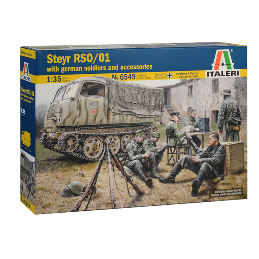 Italeri 1-6549 - ITALERI 1/35 Steyr RSO/01 with German soldiers