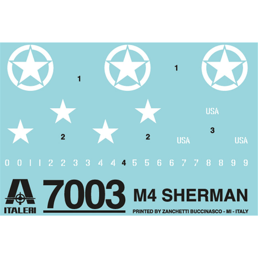 ITALERI 1/72 M4 SHERMAN