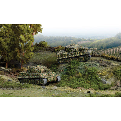 Italeri 1-7505 - ITALERI 1/72 SCHNELLE MONTAGE 2 BAUSÄTZE TIGER WW2