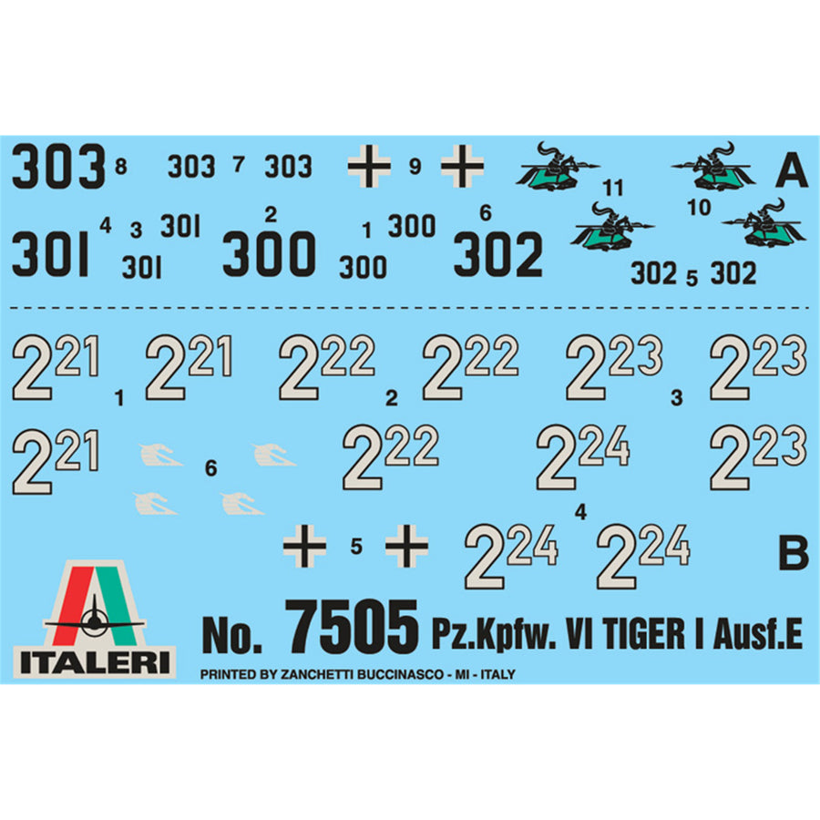 Italeri 1-7505 - ITALERI 1/72 FAST ASSBLY 2 KITS TIGER WW2