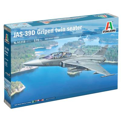 Italeri 1-91216 - ITALERI 1/72 JAS 39 Gripen Doppelsitzer