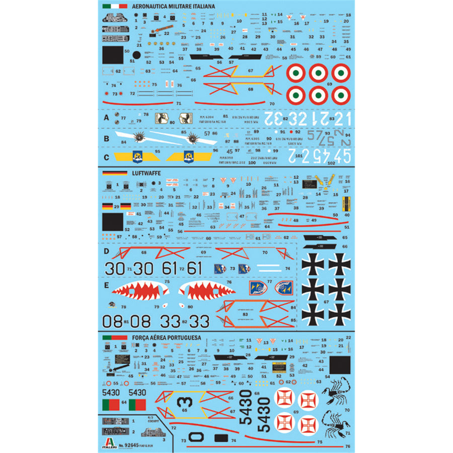 Italeri 1-92645 - ITALERI 1/48 G.91 R1/R3 "Gina"