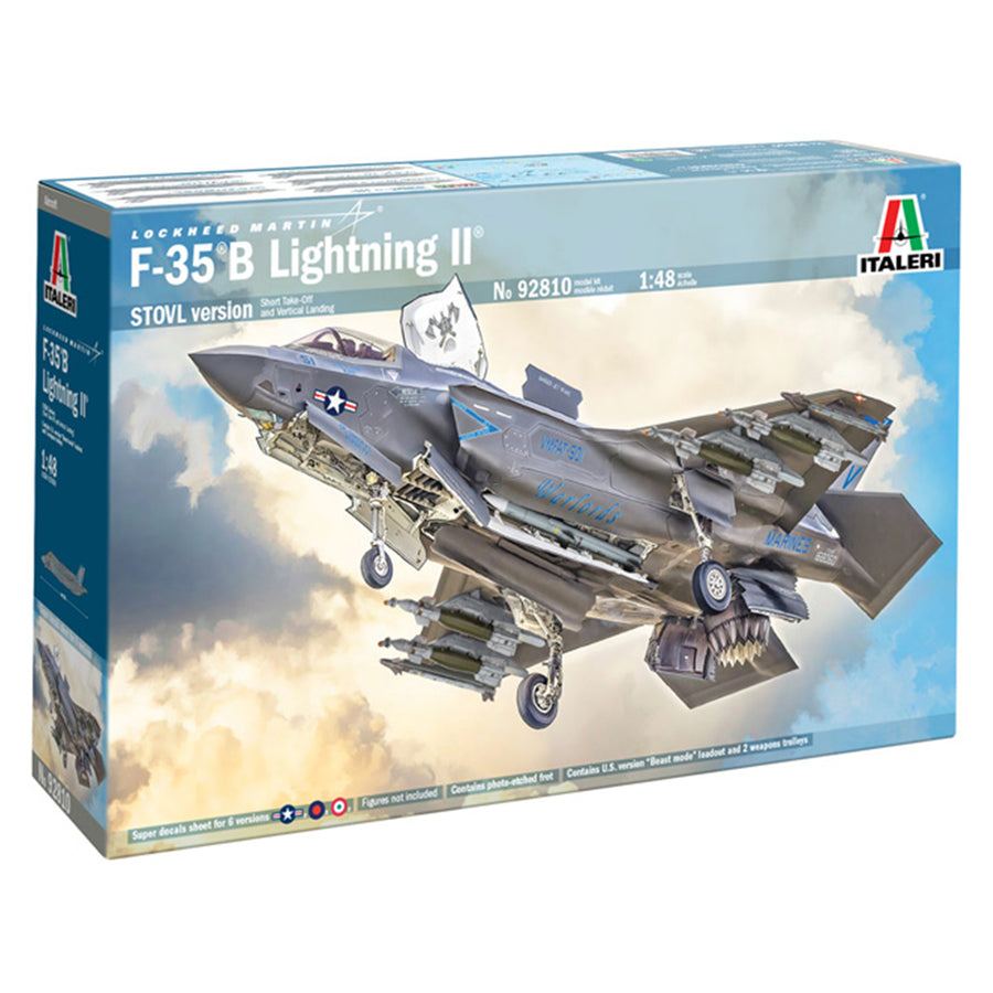 Italeri 1-92810 - ITALERI 1/48 F-35B LIGHNING II AERONAUTICA
