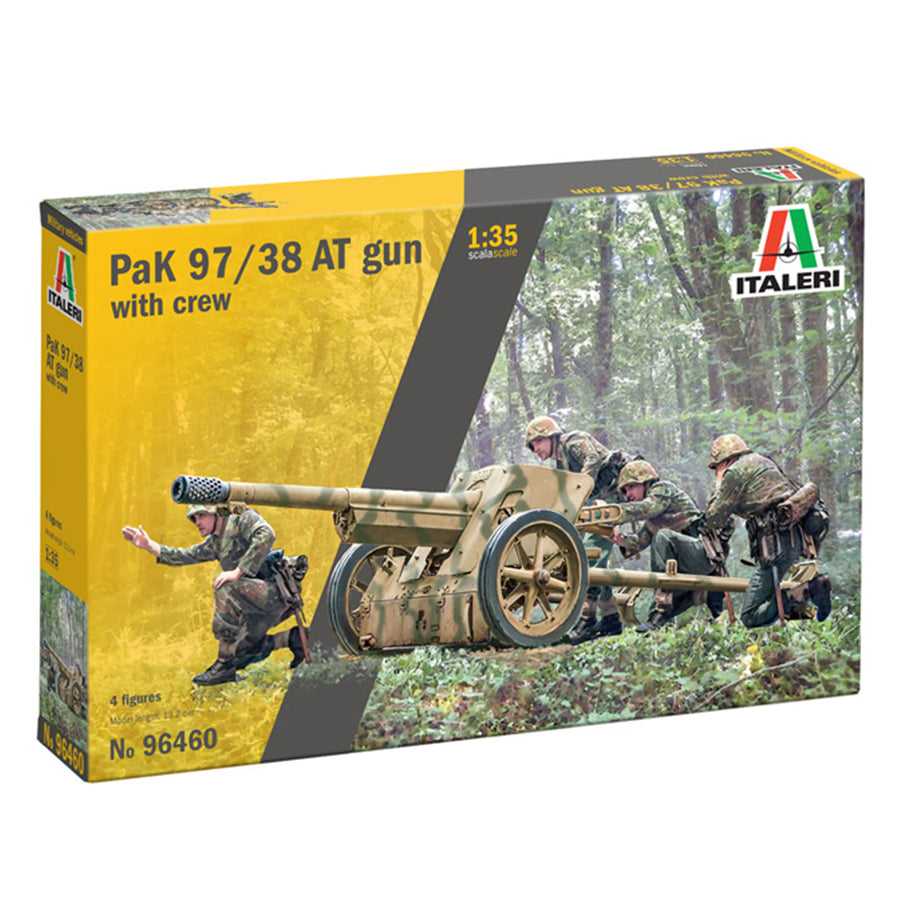 Italeri 1-96460 - ITALERI 1/35 Pak 97/38 AT Gun with crew