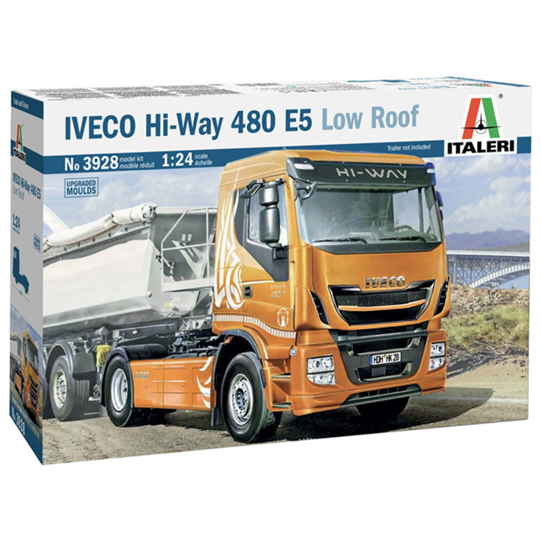 Italeri 1-3928 - ITALERI 1/24 IVECO HI-WAY 480 E5 LOW ROOF