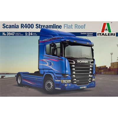 Italeri 1-3947 - ITALERI 1/24 SCANIA FLAT TOP R400 STREAMLINE