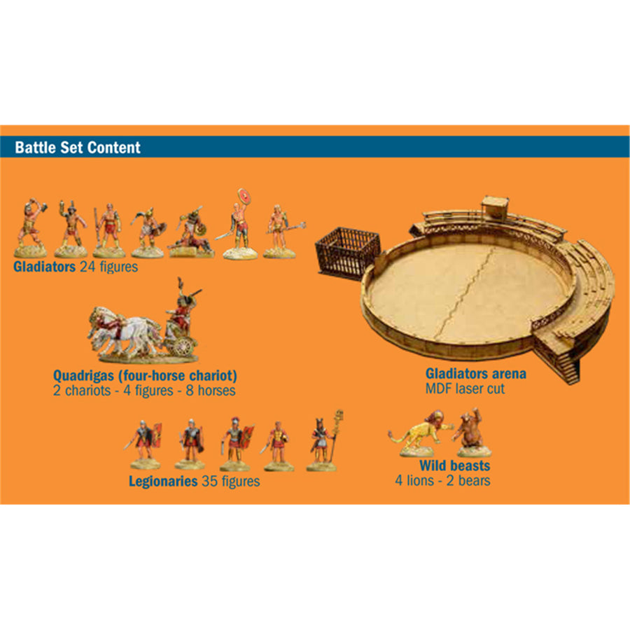 Italeri 1-6196 - ITALERI 1/72 GLADIATORS - FIGHT LUDUS