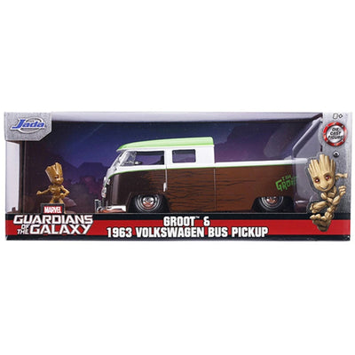 Jada JA31202 - JADA 1/24 HWR - '63 VW BUS MIT GROOT