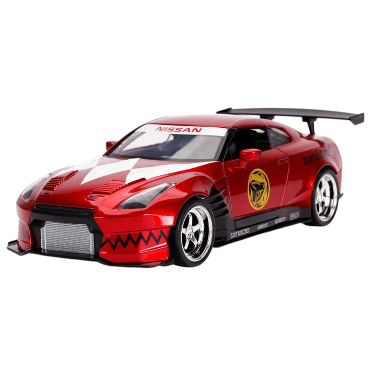 Jada JA31908 - JADA 1/24 HWR '09NISSAN GT-R W/RED RANGER