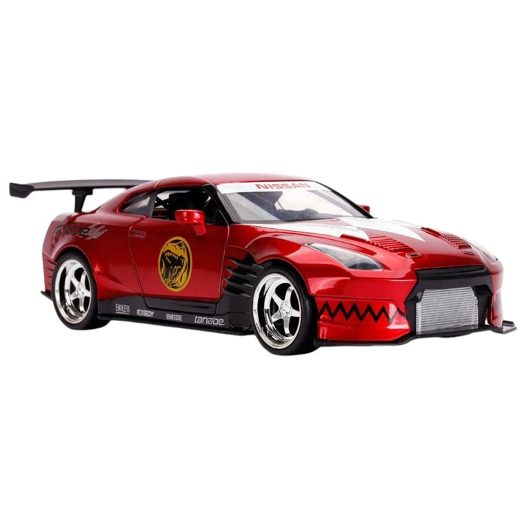 Jada JA31908 - JADA 1/24 HWR '09NISSAN GT-R W/RED RANGER