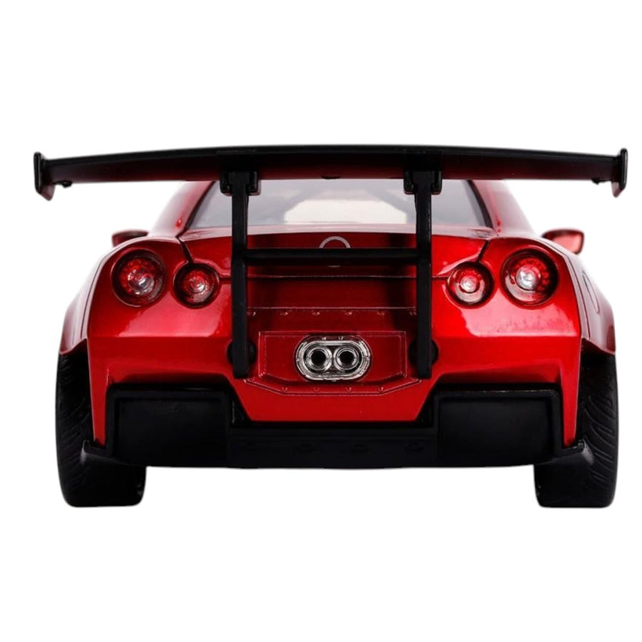 Jada JA31908 - JADA 1/24 HWR '09NISSAN GT-R W/RED RANGER