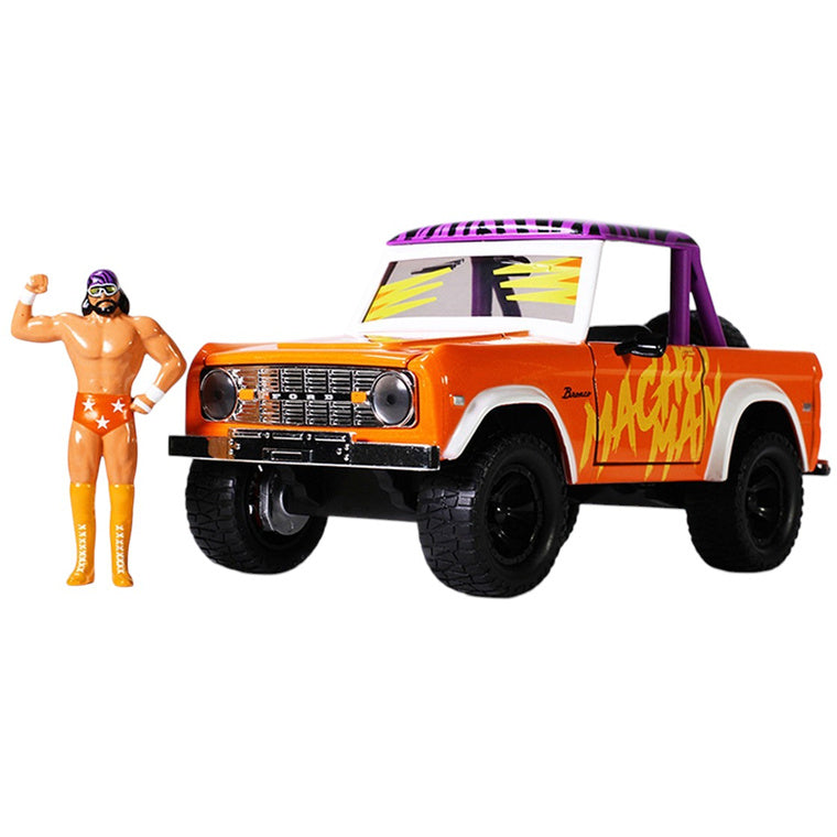 Jada JA32046 - JADA 1/24 1973 BRONCO MIT MACH MAN