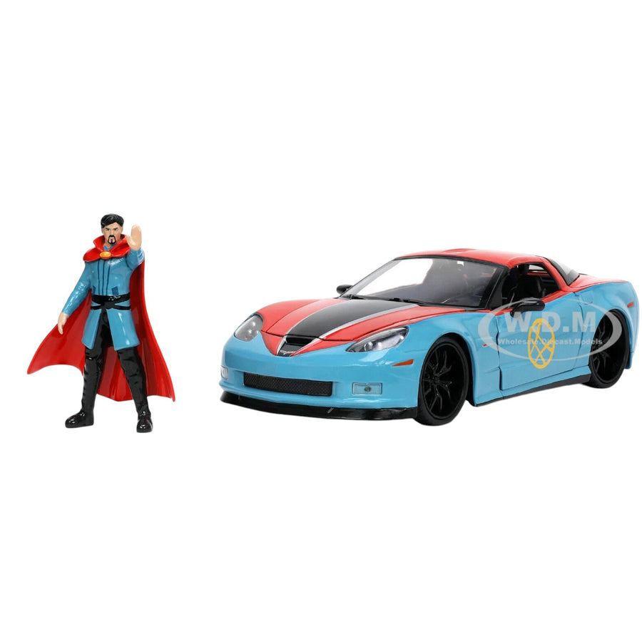 Jada JA32115 - JADA 1/24 HWR '06 CORVETTE Z06 MIT DR. STRANGE