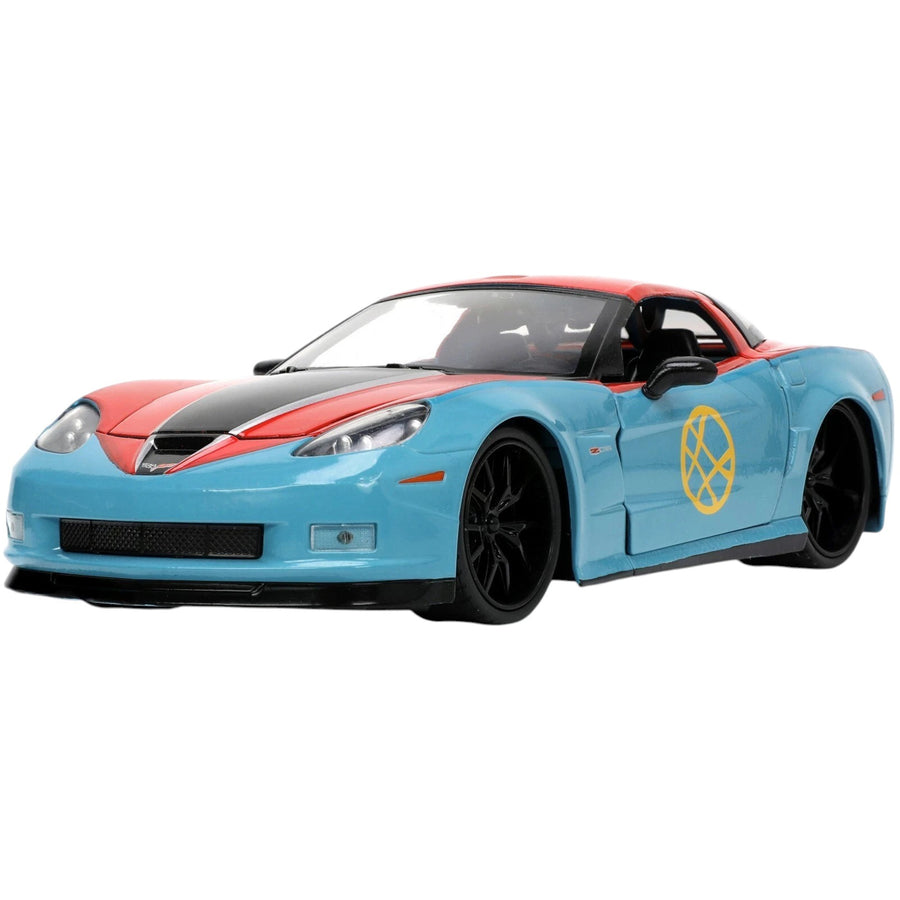 Jada JA32115 - JADA 1/24 HWR '06 CORVETTE Z06 MIT DR. STRANGE