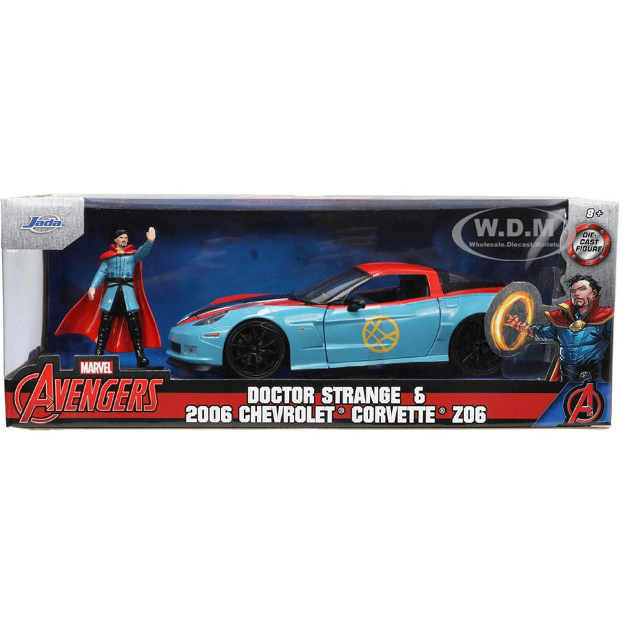Jada JA32115 - JADA 1/24 HWR '06 CORVETTE Z06 MIT DR. STRANGE