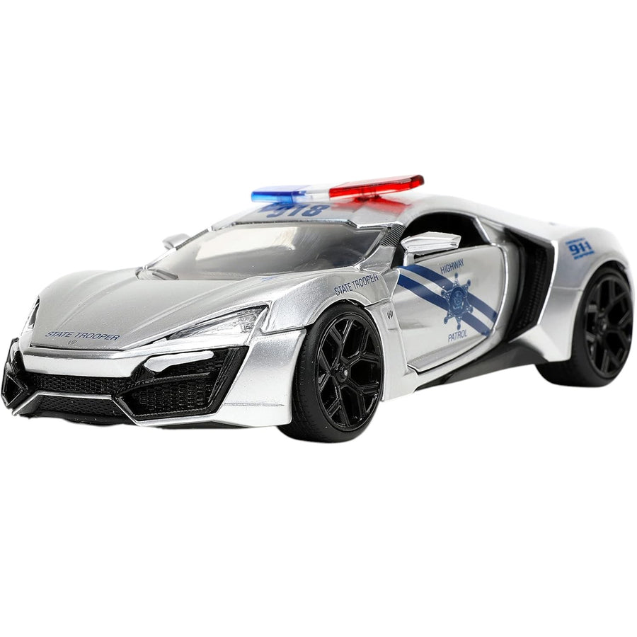 Jada JA32927 - JADA 1/24 LYKAN HYPERSPORT HIGHWAY PATROL