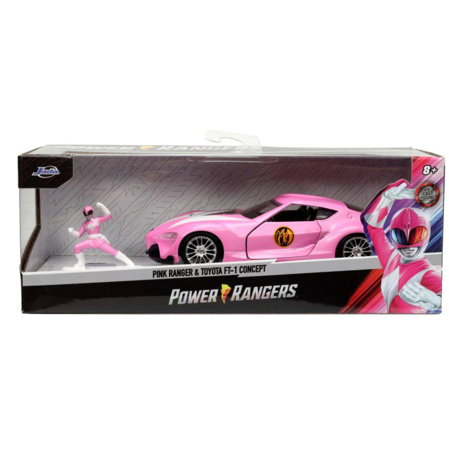 Jada JA33079 - JADA 1/32 HWR TOYOTA FT1 CONCEPT MIT PINK RANGER