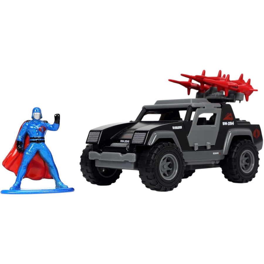 Jada JA33085 - JADA 1/32 HWR GI JOE STINGER W/FIGURE
