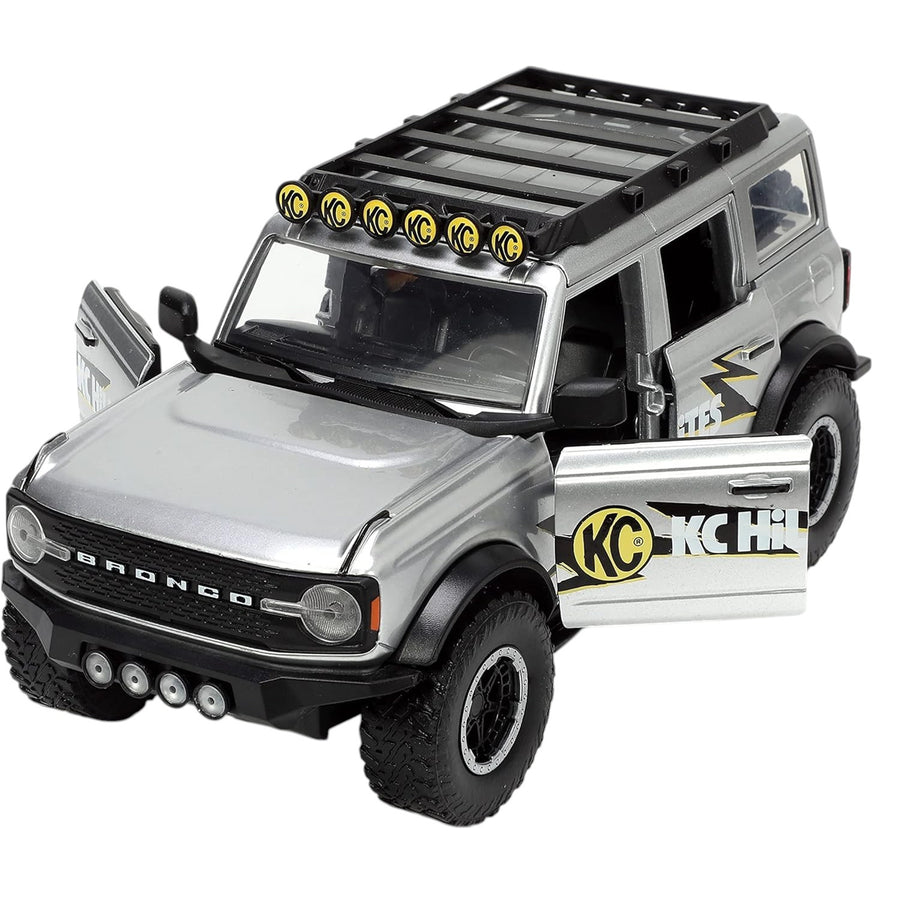 Jada JA33852 - JADA 1/24 JT '21 FORD BRONCO MIT DACHGEPÄCKTRÄGER