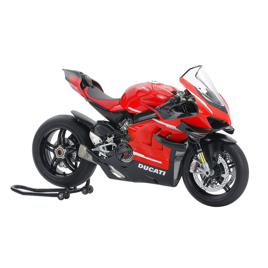 Tamiya 14143 - TAMIYA 1/12 DUCATI SUPERLEGGERA V4 W/RACE KIT